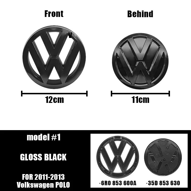 Valve Stems Caps For VOLKSWAGEN VW 2Pcs Car Emblem Front Grille Rear Trunk Lid Sticker Badge Decals Accessories For Volkswagen PSZ4