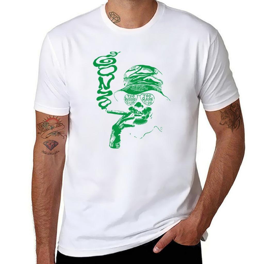 Gonzo Green TShirt Work Basic Short Sleeve Top