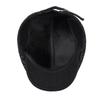 Men'S Hat Men'S Dad Hat Woolen Ear Protector Cap Middle-Aged And Elderly Beret Warm Forward Hat