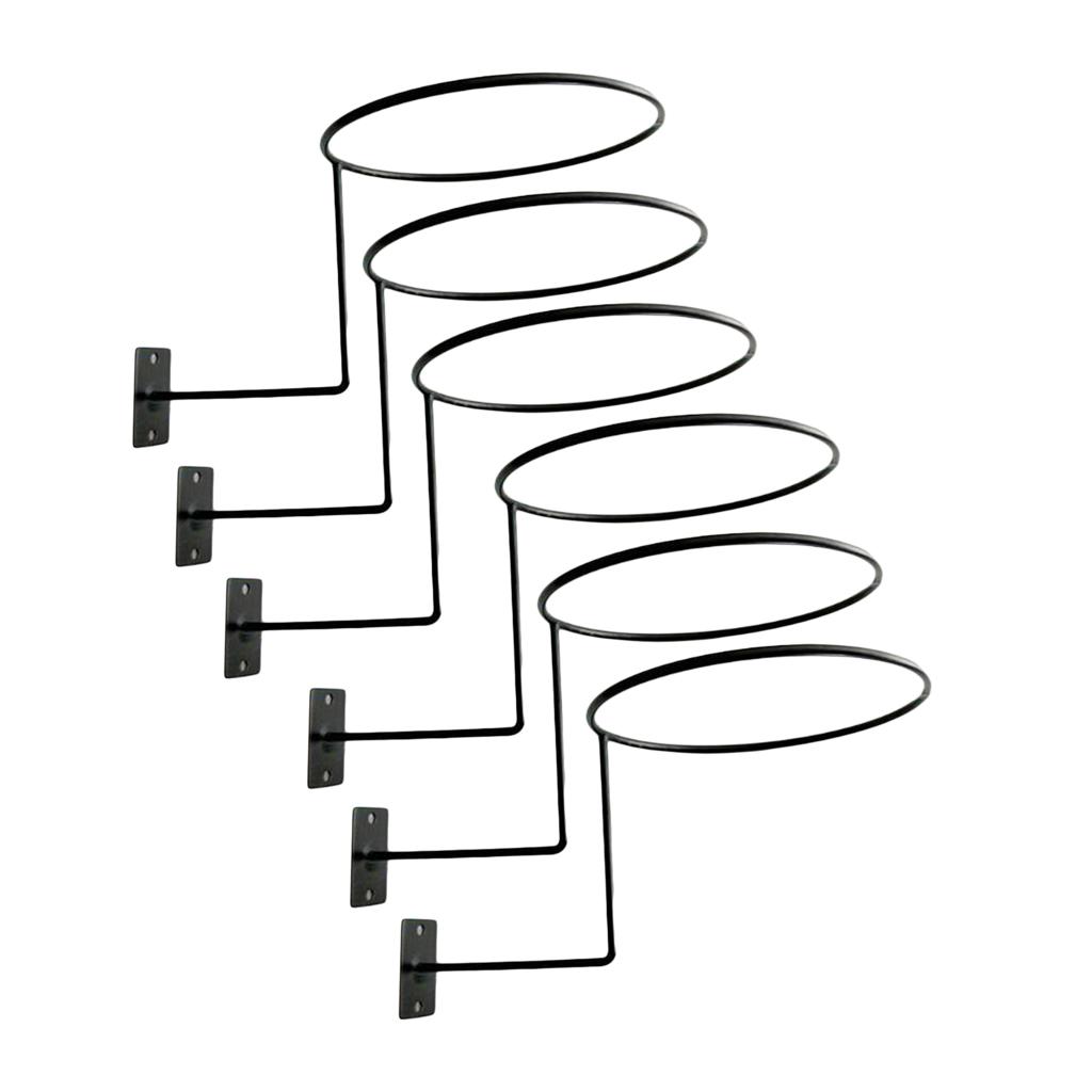 3/6x Motorcycle Helmet Rack Holder Wall Mounted Hook Display Rack Stand for Hat Jacket Hanger Helmet Rack Motorcycle Accessories