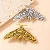 1 Fashionable Retro Moth Hair Clip, Ideal for Daily Use, Versatile and Personalized Headwear, Exquisite Girl Style Hair Accessory.