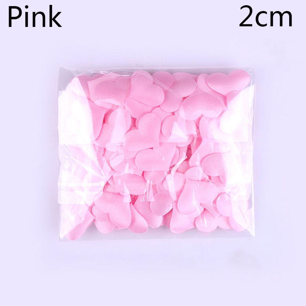 Украшение стола Ремесло 3D Цветок Бросание Лепестков Роз Мягкая Ткань Сердце Любовь Свадьба