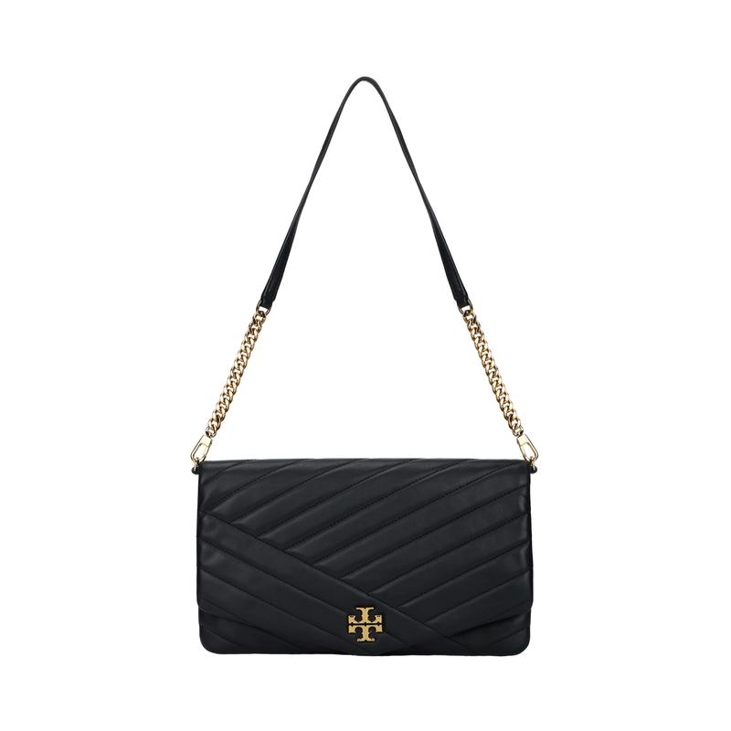TORY BURCH Kira Quilted Sheepskin Shoulder Bag Women's Black 56824-001