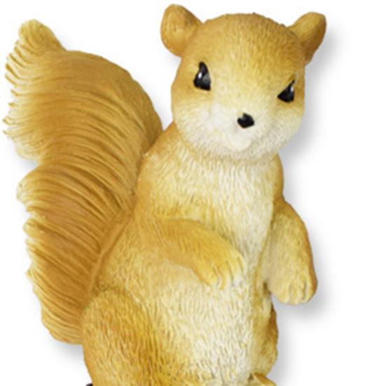 In-ground Garden Light Squirrel Shape Solar Intelligent Light Control Yard Decoration Great Visibility Waterproof Lawn Sidewalk Landscape Decorative