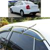 Для Hyundai Solaris Accent 2006 2007 2008 2009 2010 2011 Автомобильная наклейка Пластиковый оконный стекло Ветровик Защита от дождя/солнца Вентиляционное отверстие