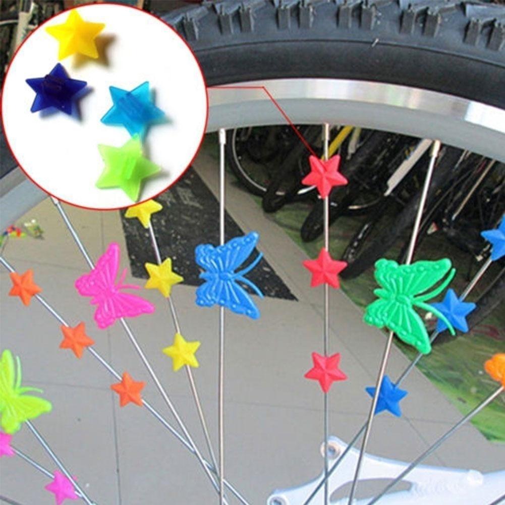 Bike Spokes Reflectors Bicycle Cycling Wheel Wire Reflective Stickers Tapes Cycling Accessories