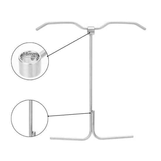 Крюк для подвешивания индейки для Pit Barrel Cooker из нержавеющей стали, подставка для фритюрницы для индейки для приготовления на открытом воздухе, патио, барбекю, кемпинг, вечеринка