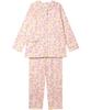 Cotton Smooth Long Long EP6018 Wing/Wacoal Women's Pajamas, 100% (Main Body), Material, Sleeves, Pants,