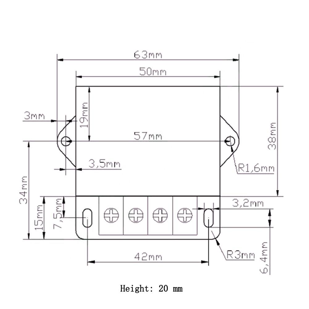 Регулятор напряжения DC 12V 24V к DC 5V 5A 25W Понижающий преобразователь мощности Питание для светодиодов