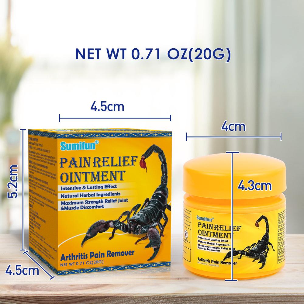 Sumifun 20 г мазь для снятия боли при ревматизме, крем для снятия боли при артрите, травяная мазь