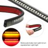 12 В 1 шт. универсальные 18 светодиодных полосок, указатели поворота мотоцикла, стоп-сигнал заднего прицепа