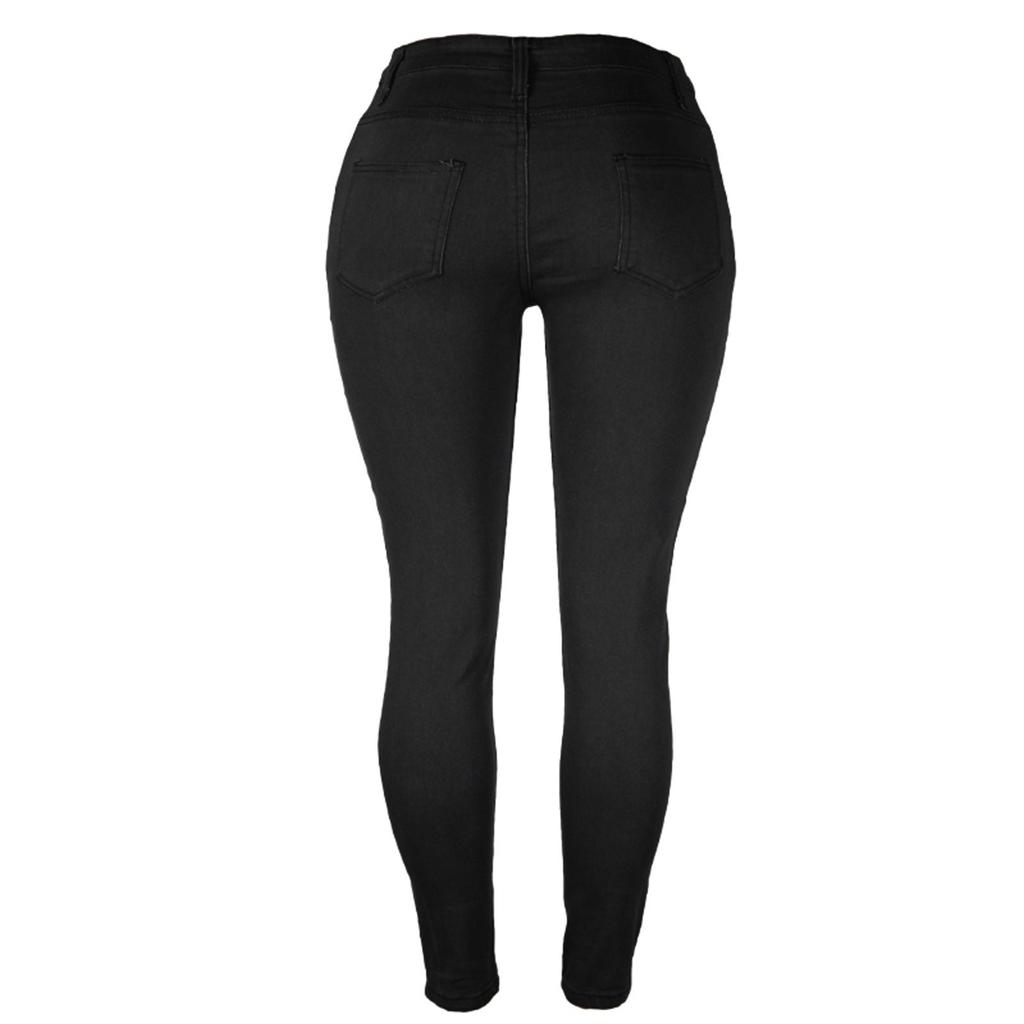 Women's Skinny Jeans Plus Size Fashion Casual Pencil Pants
