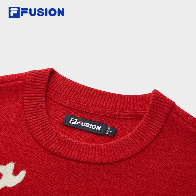 FILA FUSION Lucky Clover Unisex Knit Sweater