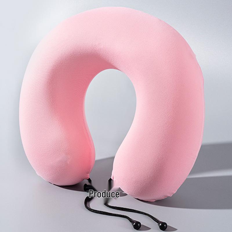 U-образная дорожная подушка из пены с эффектом памяти для поддержки шеи