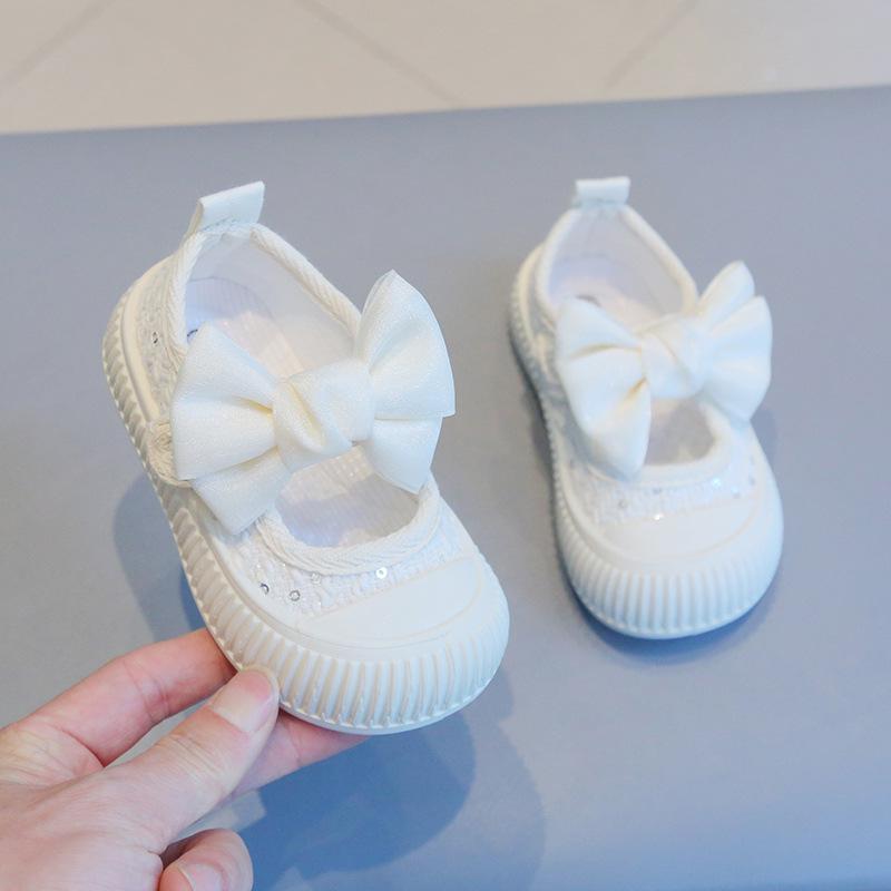 Spring Girl Sneakers Fashion Versatile Comfort Kid Shoes Anti Slip Casual Soft Soled Girl Shoe Breathable Princess Casual Shoe