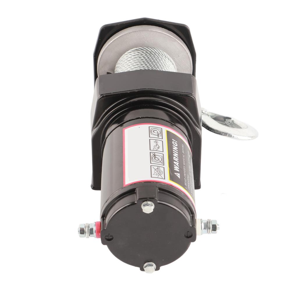 Электрическая буксирная лебедка с дистанционным управлением, малошумная, 12 В постоянного тока, 2500 фунтов для ATV UTV