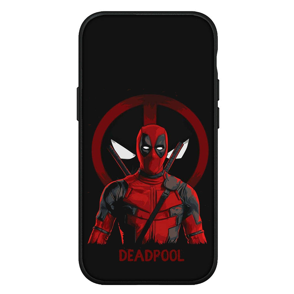 Для iPhone 16 15 Xiaomi Redmi Note 13 12 11 Pro Max X 9 14 XR Samsung Galaxy A16 S24 S23 Plus A06 14C Huawei OPPO Deadpool Superhero Marvel Phone Case