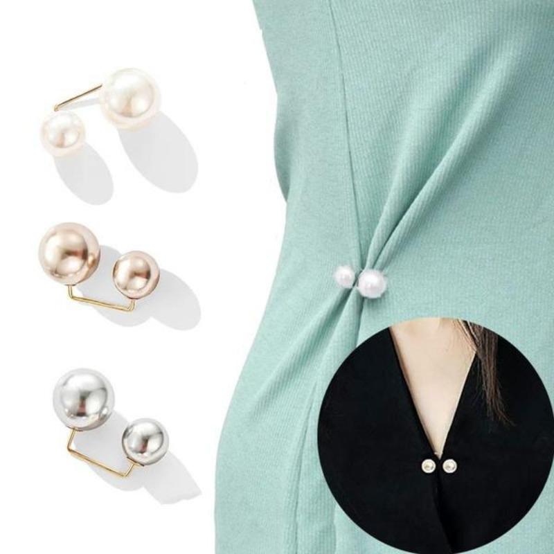 Фиксированная брошь для одежды, булавка, имитация жемчуга, шарф, шаль, клипса, пряжка, свитер, запонка, брошь, женские украшения