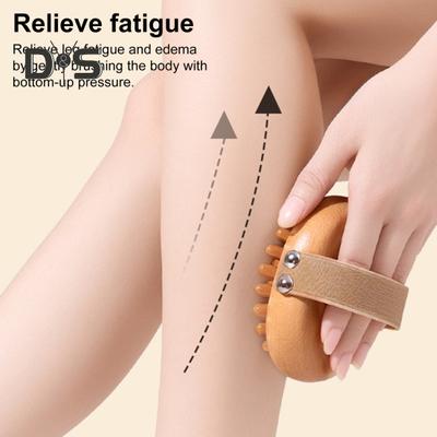 1/2 шт. Щетка для массажа меридиана для удаления жира на животе, целлюлита, облегчения мышечной боли, деревянная массажная щетка для тела для коррекции фигуры, терапия из натурального дерева