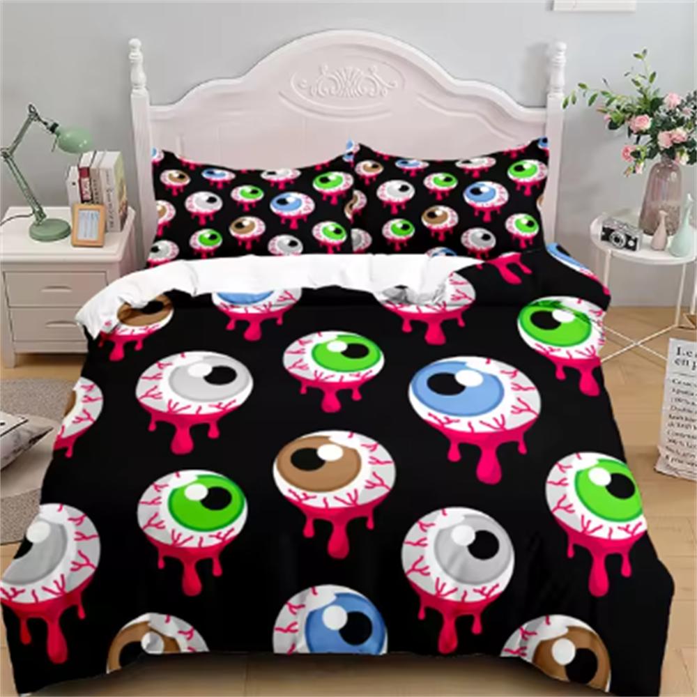 Aliens Children Duvet Cover Set UK Single Double Queen US Twin Full King Size Bed Set