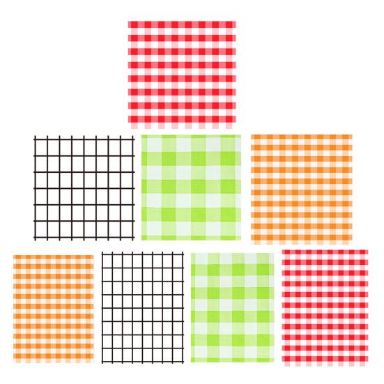 Plaid Disposable Tablecloth Waterproof Checkered Table Cover Outdoor Tablecloth for Picnic Camping Barbecue Parties