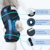 1 Pair Dog Leg Brace Adjustable Anti-Slip Design Pet Protective Gear Leg Joint Wrap Support Pet Supplies