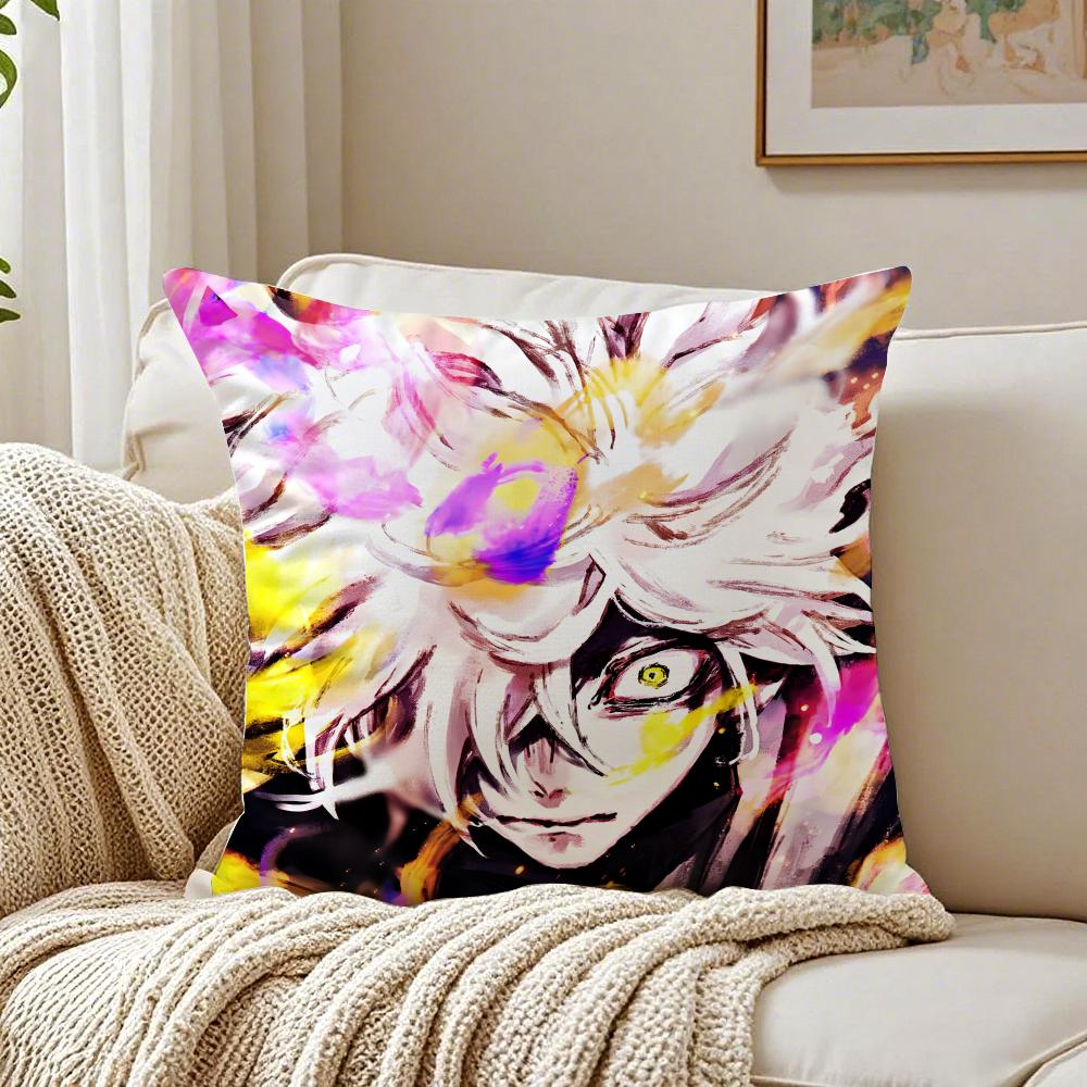 Anime Dark HHells PParadise Cushion Cover Pillowcase Antidustmite living Room Sofa Decor Cushion Room