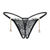 Сексуальные стринги с вырезом, женские трусики, женское нижнее белье, жемчужные футболки, стринги K96