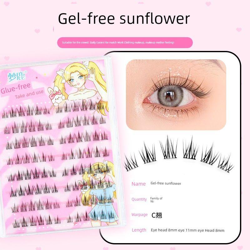 Menglu Glue-Free Thick Nature Large Capacity Fake Eyelashes