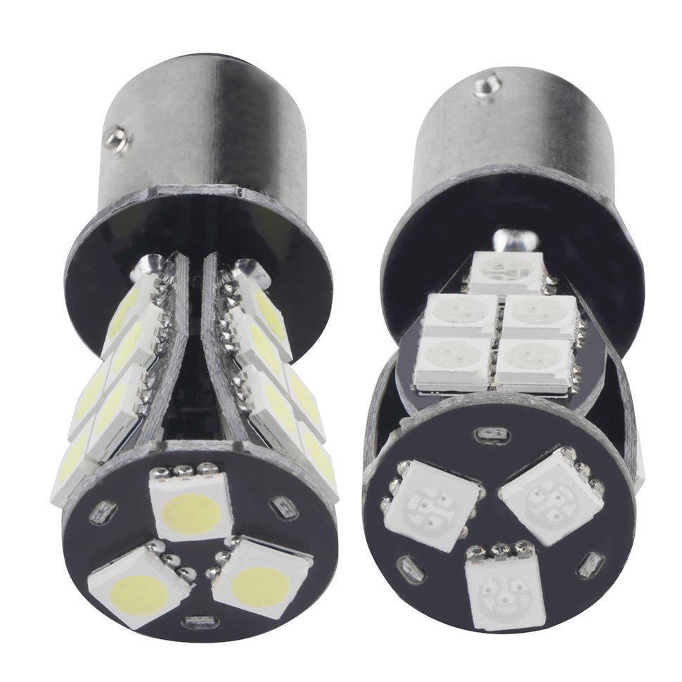 1156 1157 BAY15D P21 2.5W 18SMD CANBUS Error Free Brake Tail Car LED Light Bulb BS