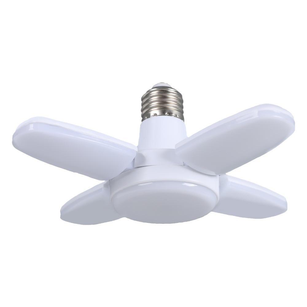 Складная светодиодная трех-/четырехлепестковая мини-лампочка — идеально подходит для освещения гаража