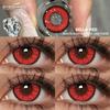 Eyeshare 1Pair Halloween Colored Contact Lenses for Eyes Lenses Red Eye Contacts Blue Eye Lens Cosplay Color Contact Lenses