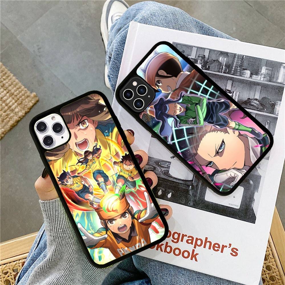 Чехол для телефона Inazuma Eleven с изображением Акселя Блейза Firestorm Для iphone 11 12 13 14 15 Pro Max 17 16 Plus Жесткий PC+TPU Задняя крышка