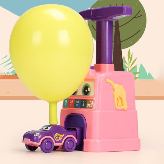 Детский воздушный шар, игрушка-пусковая машина с надувным устройством, образовательный пресс-тип, пневматический двигатель для малышей, игрушечный автомобиль с инерционным приводом для мальчиков и девочек, подарок на день рождения