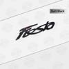 Auto Metal For Ford Fiesta Logo Hybrid EcoBoost MK2 MK3 MK4 ST Line 3D Badge XVEP2 Lettering Decals Trunk Sticker Car Styling