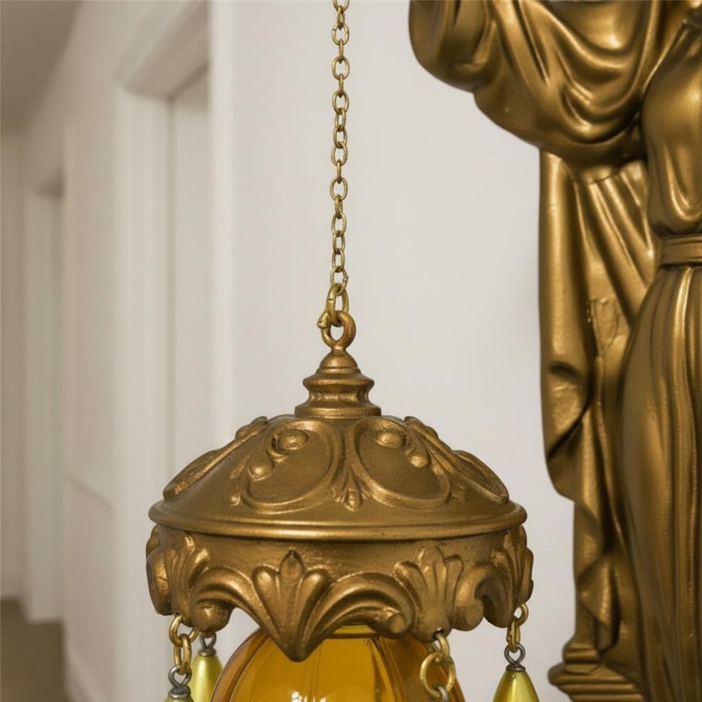 Mermaid Wall Lamp Resin Sculpture Mythical Figure Wall Lamp Mythical Creature Sconce Cordless Design for Themed Rooms, Hallway