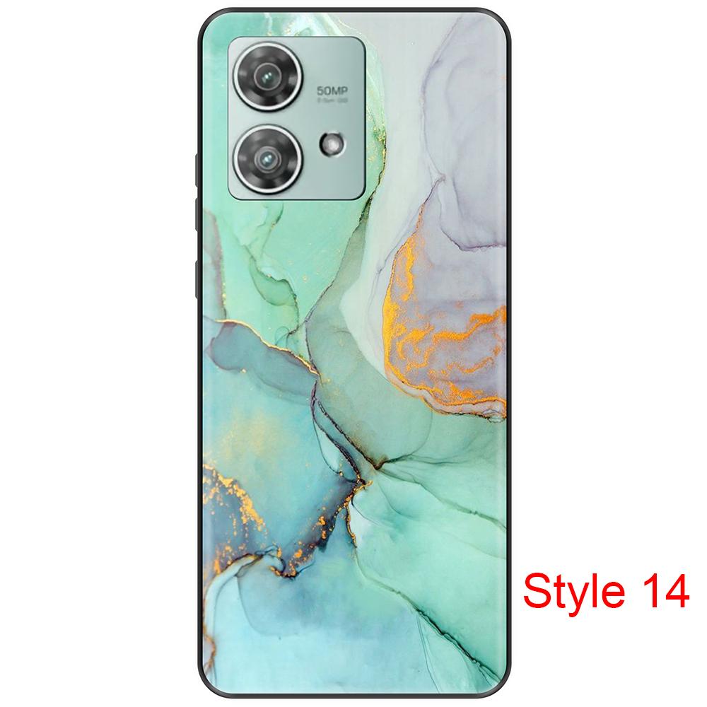 Чехол для Motorola Edge 40 Neo для Moto Edge 40 Neo, модный индивидуальный силиконовый защитный чехол, чехлы для телефонов Edge 40 Neo, силиконовый чехол против падения