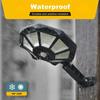 168LED/COB Солнечный Светильник с Датчиком Движения Уличные Фонари 8 Светильников Датчик Движения для Уличного Светильника Во Дворе