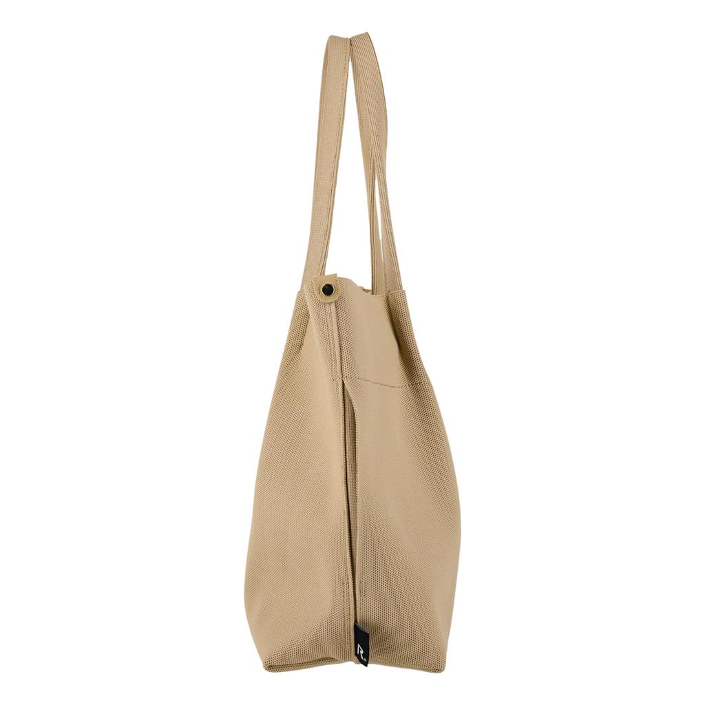 1145 Горизонтальная моющаяся сумка из трикотажного материала LT Medium [Rootote] Женская Ruful-A (02 Бежевый)
