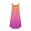 Fashion Summer Sundress For Women Casual Print Sleeveless Cute  Sling Beach Dress