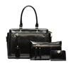 Women's Luxury Retro Women's Handbag Three-piece Set High Soft Leather Women's Shoulder Bag