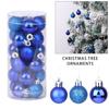 3cm Party Supplies Crafts DIY Gifts Drop Pendant Christmas Tree Decoration Ball Bauble Xmas Hanging