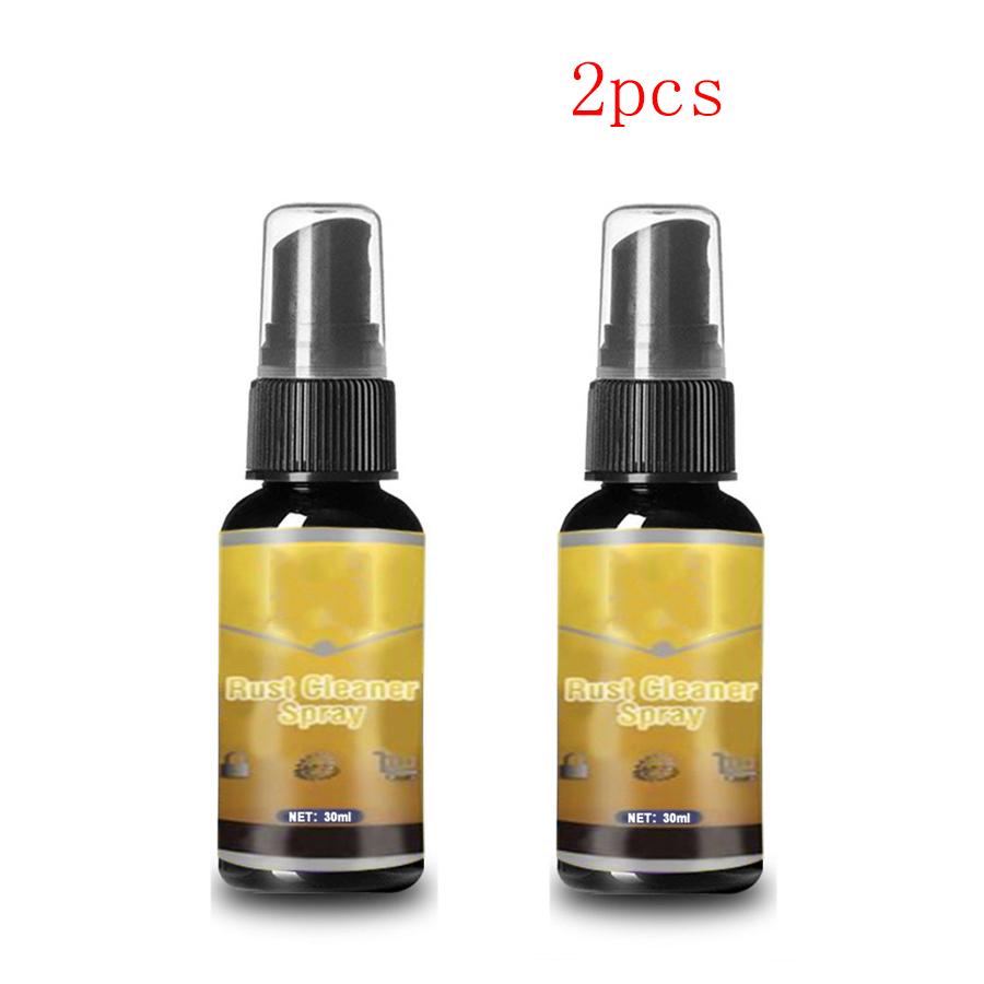 2x Car Parts Rust Cleaner Spray Wheel Hub Derusting Spray Rust Remover Accessory