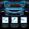 Scan-Starting LED Car Hood Light Strip – 12V Engine Hood Guide Light, Decorative Ambient Lamp for Modified Cars & DRL