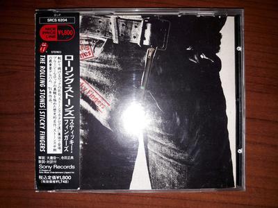 CD ROLLING STONES - Sticky Fingers SRCS6204 Rolling Stones  1992 Япония Рок Б/У