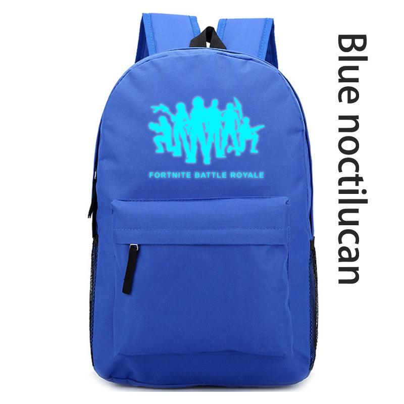 Fortnite Bag Luminous Game Youth Campus Fashion Trend Backpack For Unisex