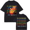 Rock Band Radiohead In Rainbows Album Merch T-shirt Men Women Clothing Y2k Fashion T-shirts Summer Casual Loose Cotton T Shirts