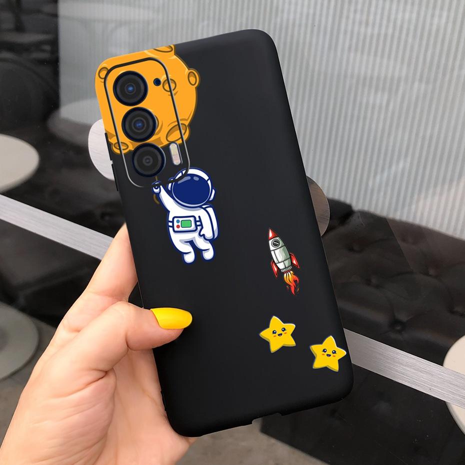 Силиконовый чехол для Motorola Edge (2021) / Edge 5G UW (2021) Модные чехлы для телефона с рисунком подсолнуха и ромашки для Edge 2021 XT2141