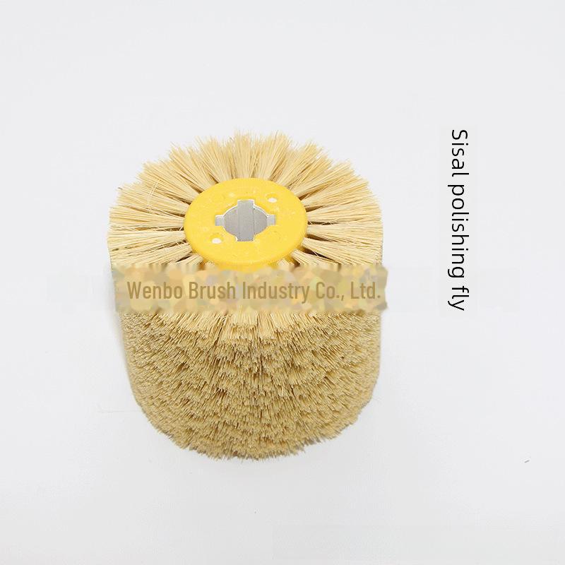 Трансграничная абразивная проволочная щетка из сизаля и конского волоса для полировки древесины и удаления заусенцев