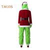 1 Set Christmas Costume Includes Top Pants Hat Belt Gloves And Shoe Cover Cartoon Furry Animal Cosplay Santa Performance Drama Stage Opera Outfit